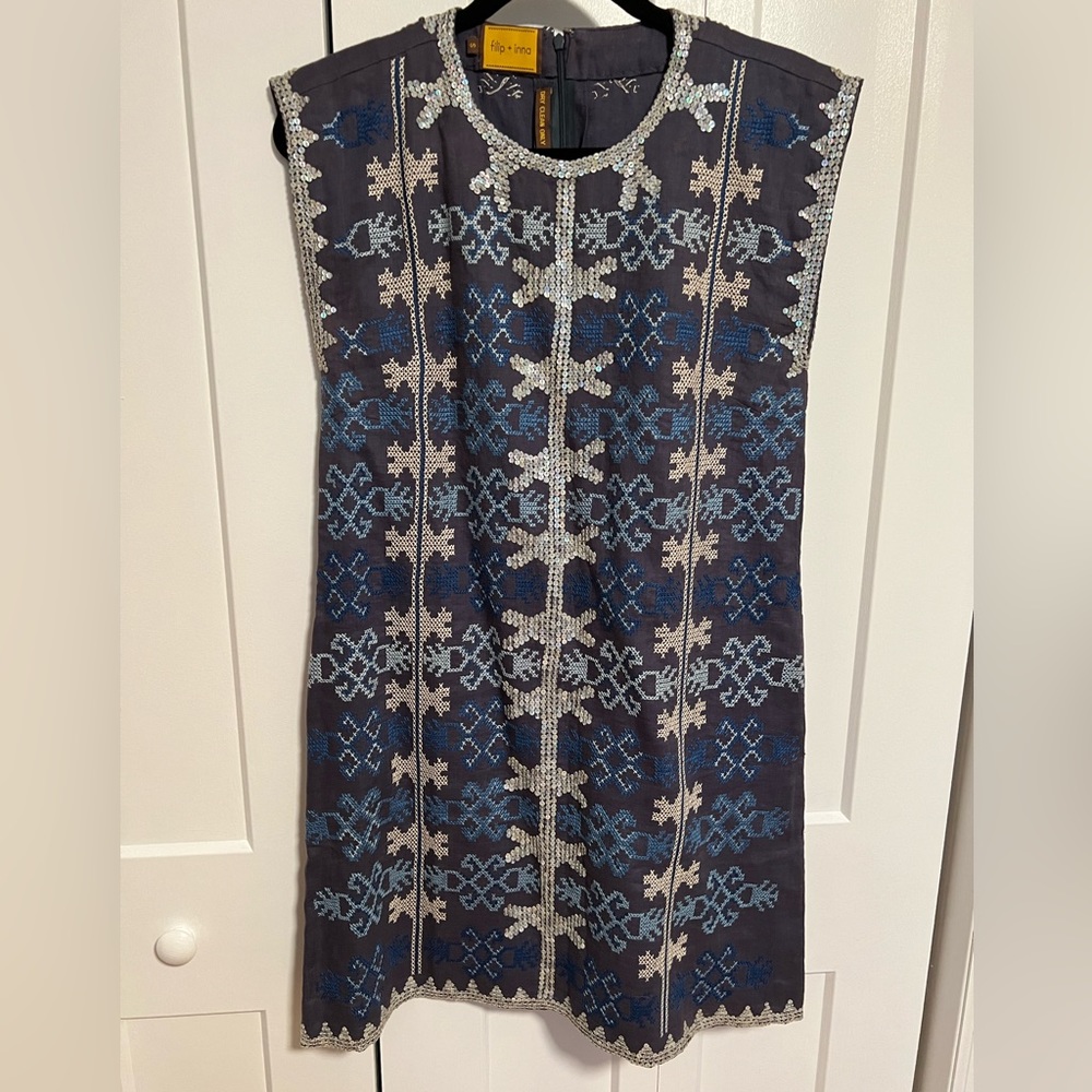 Filip + Inna beaded dress